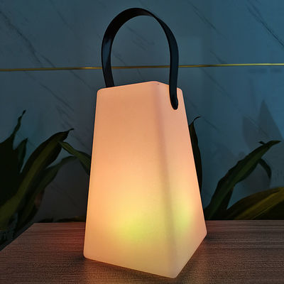 قابلة لإعادة الشحن مصباح LED محمول التحكم اللاسلكي الملون للتخييم