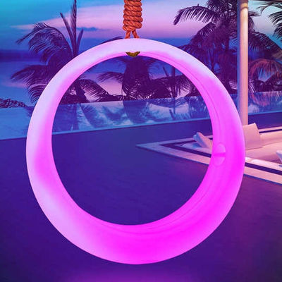 الفندق الحديث PE البلاستيك LED RECHAGEABLE LED swing