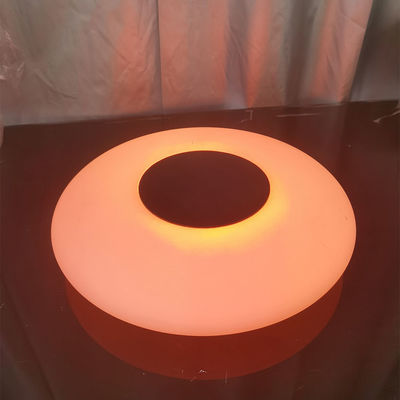 مصابيح LED UFO شكل حمام المسبح مضيئة تعمل بالطاقة الشمسية للزينة الحديقة