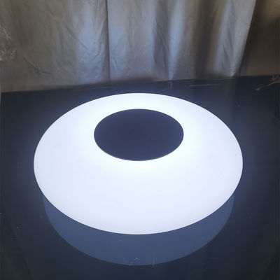 مصابيح LED UFO شكل حمام المسبح مضيئة تعمل بالطاقة الشمسية للزينة الحديقة