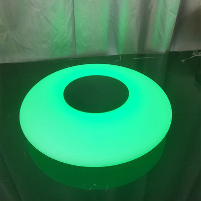 مصابيح LED UFO شكل حمام المسبح مضيئة تعمل بالطاقة الشمسية للزينة الحديقة