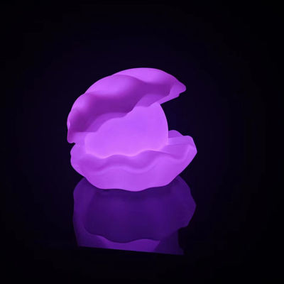 16 لون متغير ضوء ليلي لاسلكي RGB LED ضوء قشرة البحر