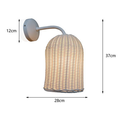 خارجية مقاومة للماء الفناء الشرفة الممر الفندق الحائط مصباح Sconce داخلية الحائط