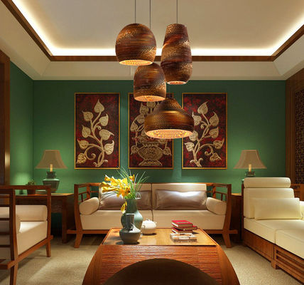 تصميم الفن الإبداعي مصباح ثريا المصنوعة يدويًا