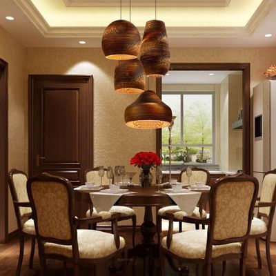 تصميم الفن الإبداعي مصباح ثريا المصنوعة يدويًا