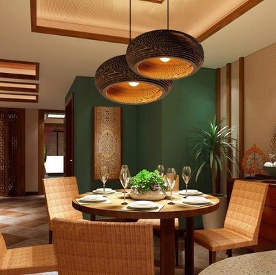 تصميم الفن الإبداعي مصباح ثريا المصنوعة يدويًا