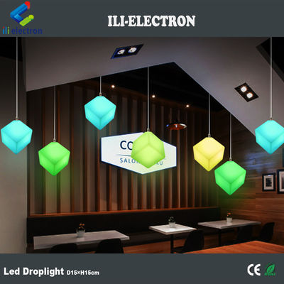 التحكم عن بعد خارجية LED مكعب الضوء معلقة الضوء للأحداث والحفلات الديكور