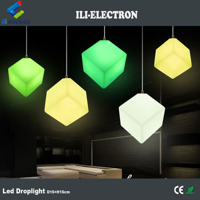 التحكم عن بعد خارجية LED مكعب الضوء معلقة الضوء للأحداث والحفلات الديكور