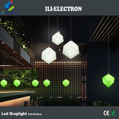 التحكم عن بعد خارجية LED مكعب الضوء معلقة الضوء للأحداث والحفلات الديكور