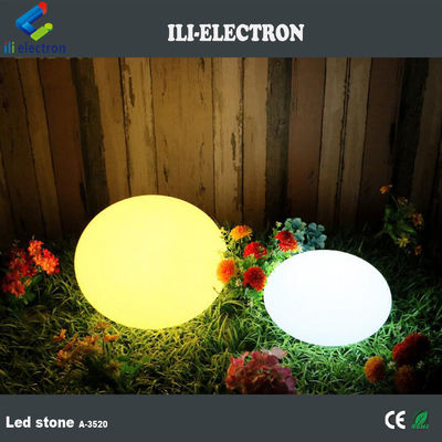 16 لون متغير البلاستيك LED صخرة لامعة