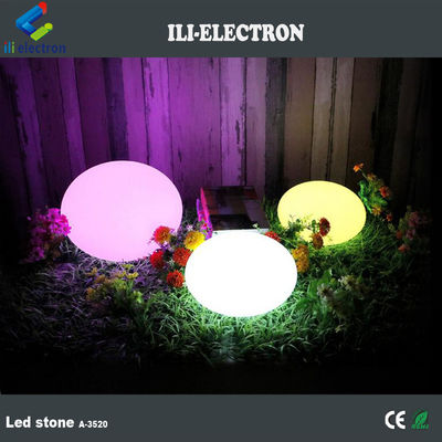 16 لون متغير البلاستيك LED صخرة لامعة