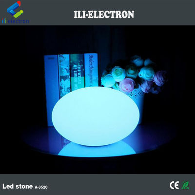 16 لون متغير البلاستيك LED صخرة لامعة