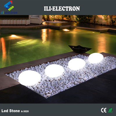16 لون متغير البلاستيك LED صخرة لامعة