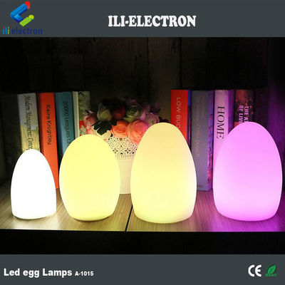 مصابيح LED مصابيح صغيرة على شكل بيضة 16 لون متغير مع التحكم عن بعد