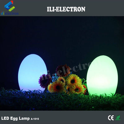 إضاءة LED مصباح طاولة شكل بيضة مع 16 لون متغير