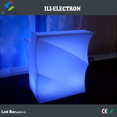 طاولة الحانات ذات الشكل الموجة / عداد الحانات LED / عداد الحانات LED العالي البيع