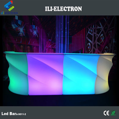 طاولة الحانات ذات الشكل الموجة / عداد الحانات LED / عداد الحانات LED العالي البيع