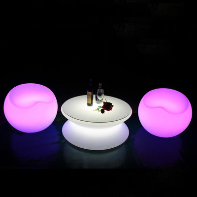 أثاث صالون LED من البلاستيك التجاري الأسلوب الحديث للحدث