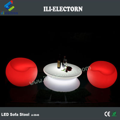أثاث صالون LED من البلاستيك التجاري الأسلوب الحديث للحدث