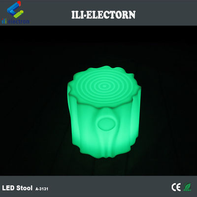 ملونة أنيقة مضاءة بالليل RGB مضاءة بالليد مقعد لامع للماء IP65