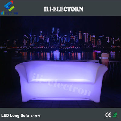 قابلة لإعادة الشحن مضيئة LED الأثاث الأريكة كرسي لملهى كيت في