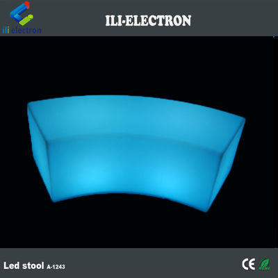 تجاري منحني LED بار أثاث كرسي للحديقة في الهواء الطلق
