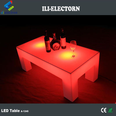 16 لون تغيير جهاز التحكم عن بعد أدى طاولة مضيئة