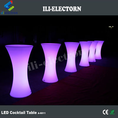 RGB خارجية بلاستيكية مضاءة LED الطاولة التفاعلية التحكم باللمس