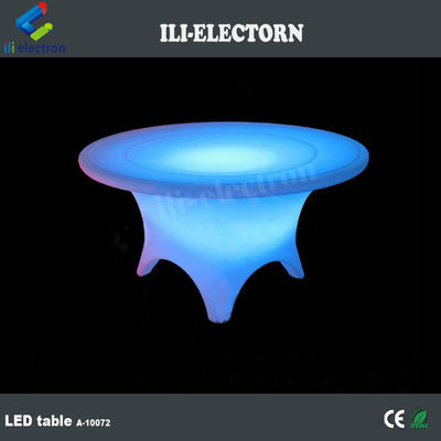 طاولة البوكر الإلكترونية أدى أثاث الحانة طاولة متوهجة طاولة أثاث LED
