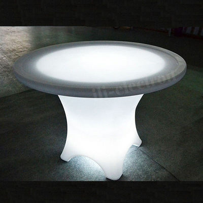 أجهزة الإضاءة المعدات LED طاولات العشاء المستديرة