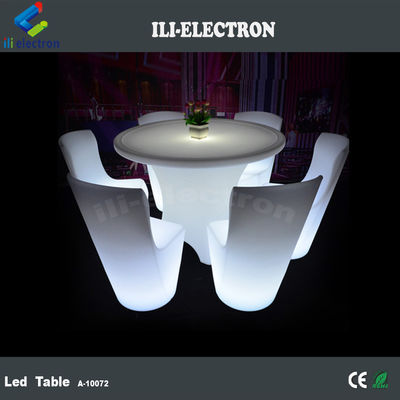 أجهزة الإضاءة المعدات LED طاولات العشاء المستديرة