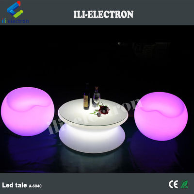 أضواء LED طاولة مستديرة