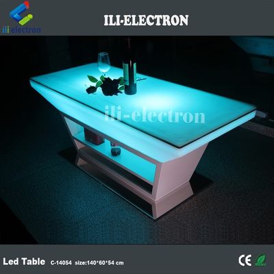 تغيير الألوان RGB مضاءة ضوء الطاولة 80000 ساعة عمر البطارية