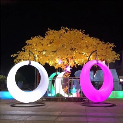 الترفيه في الهواء الطلق الملوّن المعلّق كرسياً مذبذبة إضاءة جهاز التحكم عن بُعد LED المضيء المذبذب