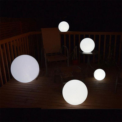 جهاز التحكم عن بعد مصباح الكرة المضيئة LED Ip65 مضاءة للماء 20 &quot;حجم