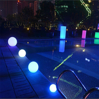 جهاز التحكم عن بعد مصباح الكرة المضيئة LED Ip65 مضاءة للماء 20 &quot;حجم