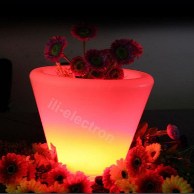 التحكم اللاسلكي LED دلو الثلج المحمول تغيير اللون مضاءة
