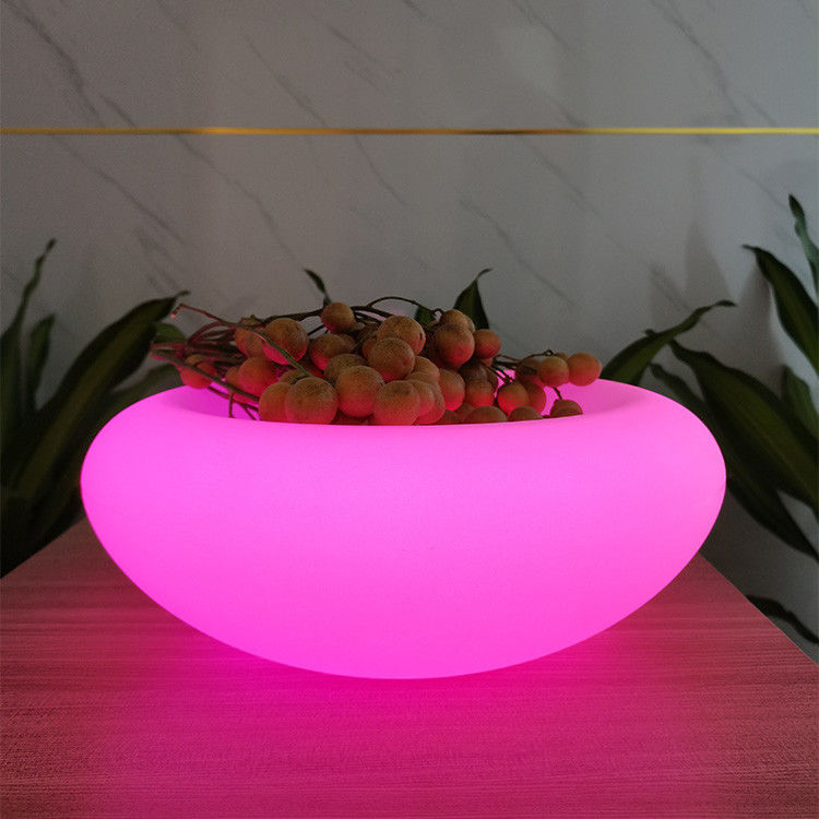 SMD 5050 LED كأس الفاكهة قابلة لإعادة الشحن 16 تغييرات اللون للحفلة